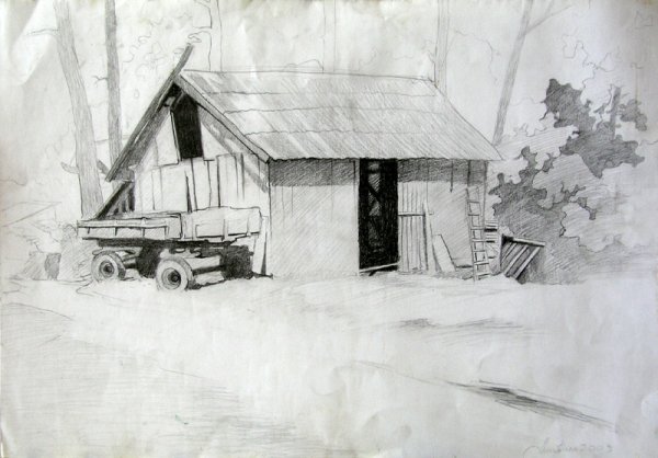 Barn in Engure, 2003