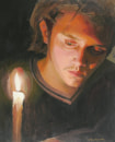 Self-portrait by Candlelight, 2003