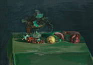 Dark still life with fruits, 2004