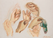 Hand gestures 2, 2004