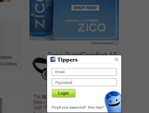 Tippers app (2011)